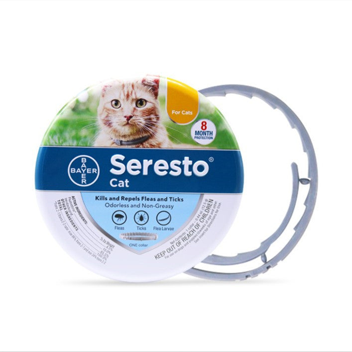 Multi-deworming pet collar cats and dogs repellent fleas