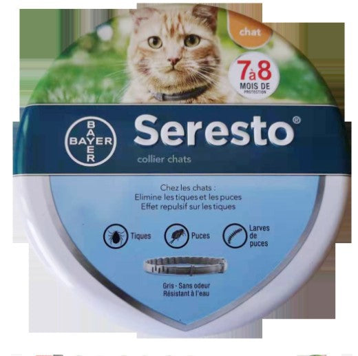 Multi-deworming pet collar cats and dogs repellent fleas