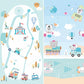 Hot sale baby crawling mat thick foam folding early education game mat
