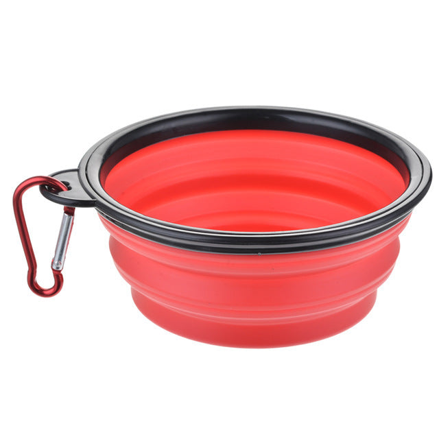 Silicone Large Foldable Pet Bowl