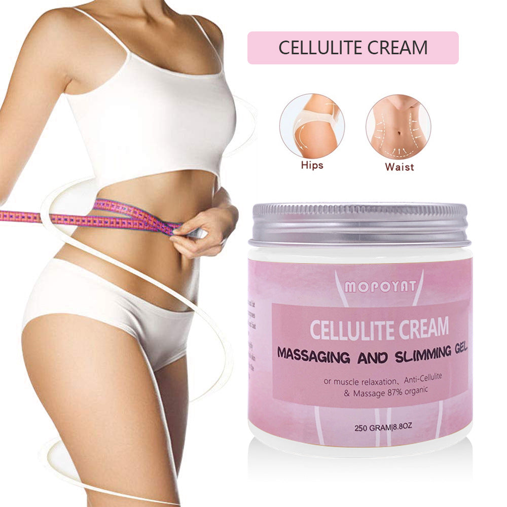 Beauty salon fever reducing belly massage cream