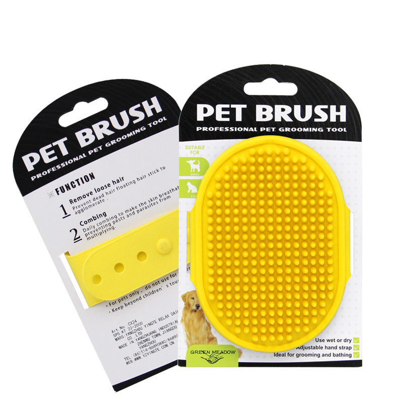 Pet bathing brushes for cats and dogs