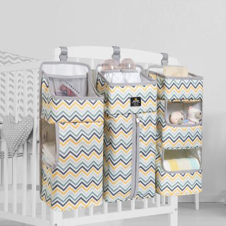 Multifunctional Infant Crib Diaper Waterproof Storage Bag