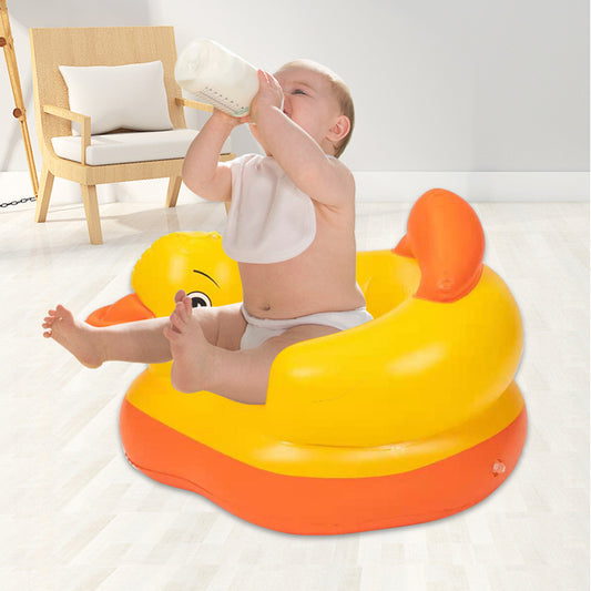 New little yellow duck baby learning seat anti-rollover