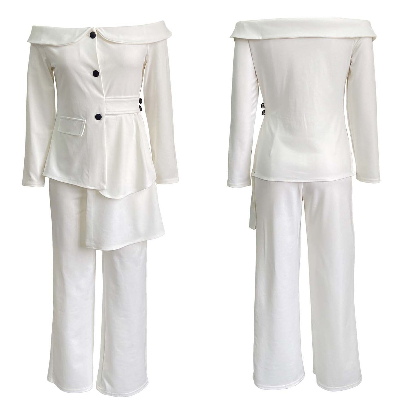 New European Women fashion two-piece suit