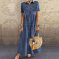 Women summer new temperament large swing skirt