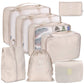 Hot sale Korean Travel storage suit 8-piece set