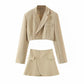Korean women fashion casual suit set