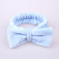 Women Flannel Soft Bowknot Hair Band