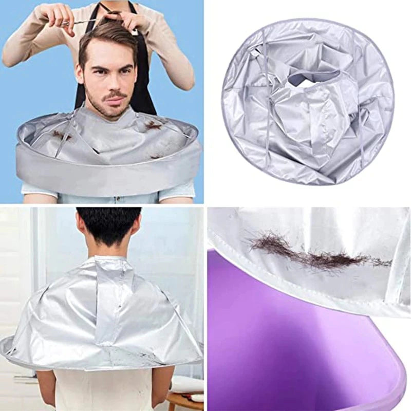 Adult hairdressing cloak