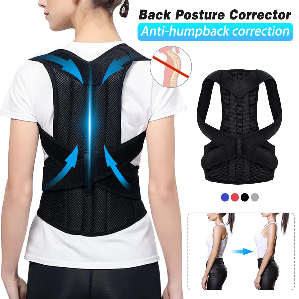 Back Waist Posture Corrector Adjustable Adult Correction Belt